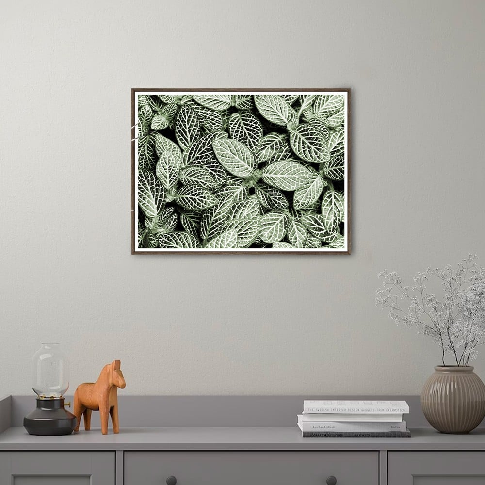 Stampa artistica fotografia poster piante foglie 30x40cm Unika 0055