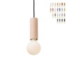 Lampada sospensione cilindro design minimalista cucina ristorante Ila