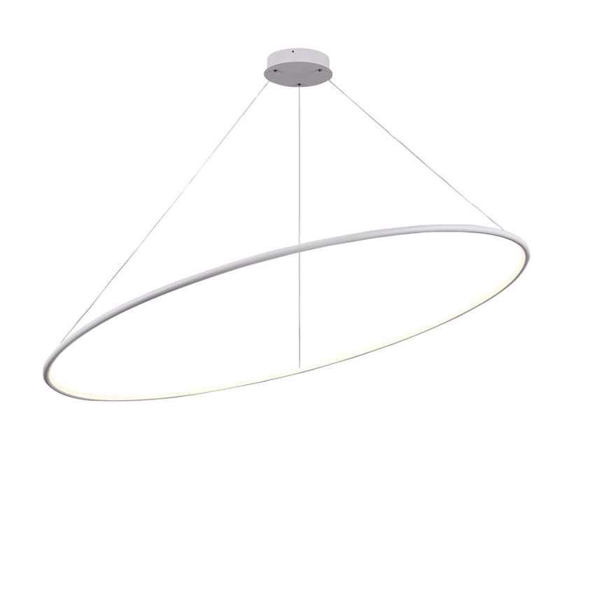 Lampadario sospensione lampade da soffitto moderno cerchio LED bianco Ø120cm Nola Maytoni