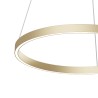 Lampadario design minimal a soffitto cerchio LED Ø 60cm Rim Maytoni Offerta