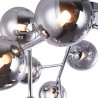 Lampada moderna metallo cromato a soffitto palle vetro Dallas Maytoni Saldi