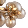 Lampadario a sospensione 25 sfere dorato stile moderno Dallas Maytoni Catalogo