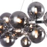 Lampadario 25 sfere cromato a sospensione stile moderno Dallas Maytoni Saldi