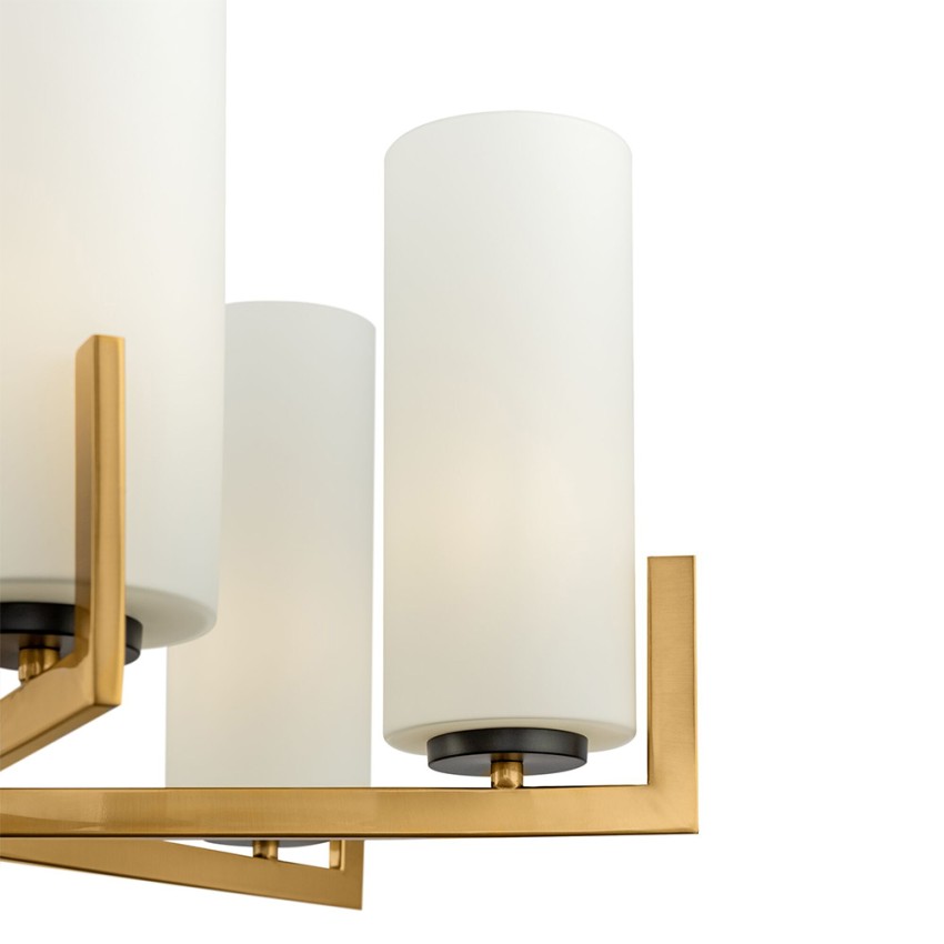 Fortano Maytoni candelabro moderno lampadario in ottone 6 luci da soffitto