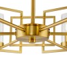 Lampadario a sospensione moderno dorato 6 luci da salotto Bowi Maytoni Offerta