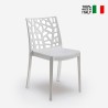 Sedia moderna impilabile esterno bar giardino ristorante Matrix BICA Acquisto