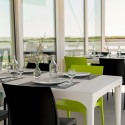 Stock 25 sedie giardino bar ristorante esterno impilabili Volga BICA 