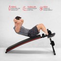 Panca fitness curva addominali multifunzione regolabile sit up Hera Sconti