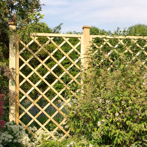 Griglia in legno 80x180cm per giardino esterno e piante rampicanti Promozione