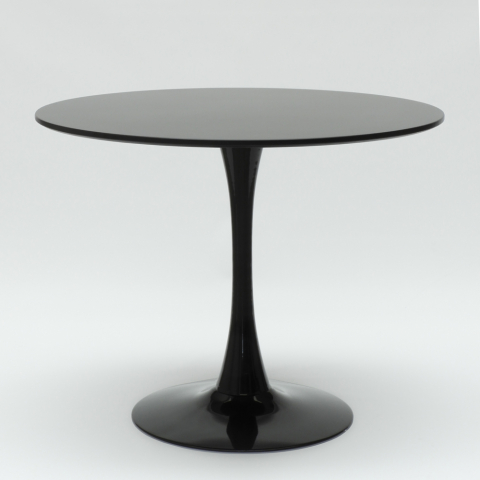 Tavolo rotondo 70cm sala da pranzo design scandinavo Tulip nero II scelta