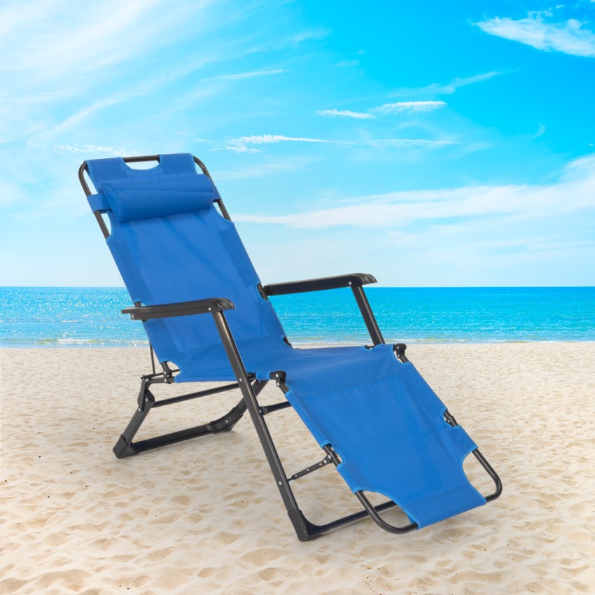 Emily Zero Gravity 2 sedie sdraio pieghevole multiposizione giardino  spiaggia