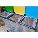 Porta sacchi spazzatura 3 contenitori raccolta differenziata Mr.B Tris Saldi
