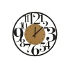 Orologio rotondo da parete 60cm moderno numeri grandi Ilenia Ceart