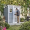 Casetta box attrezzi da giardino in resina PVC 183,5x111x200,5cm Manor Pent 6x4 Keter Costo
