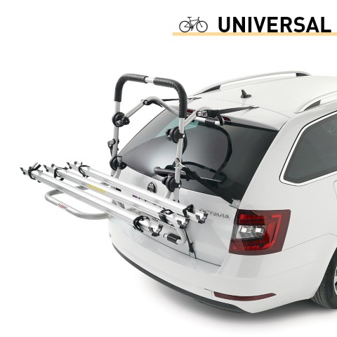 Portabici universale portellone auto posteriore 3 biciclette Modular