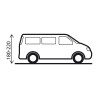 Tenda auto universale furgoni van minibus veranda indipendente Rambler Brunner Caratteristiche