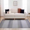 Tappeto rettangolare moderno interno esterno veranda grigio CSGRI001 Promozione