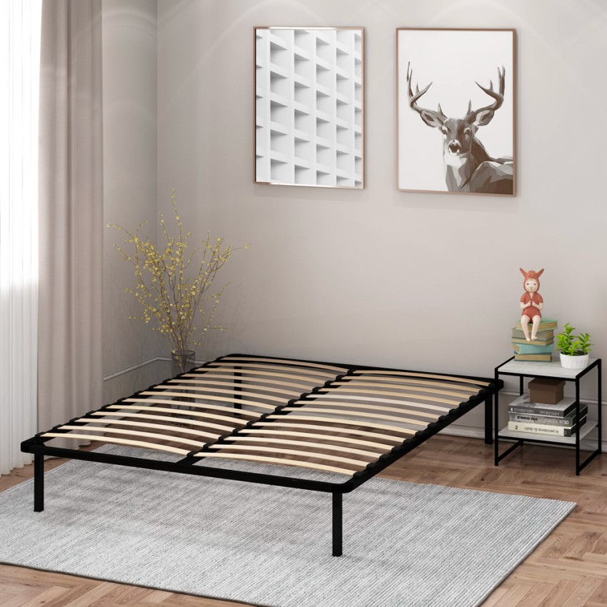 legno materasso letto piazza e mezza 120x190cm Michela M
