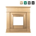 Cornice decorativa per camino elettrico stufa a pavimento Lipari Sur