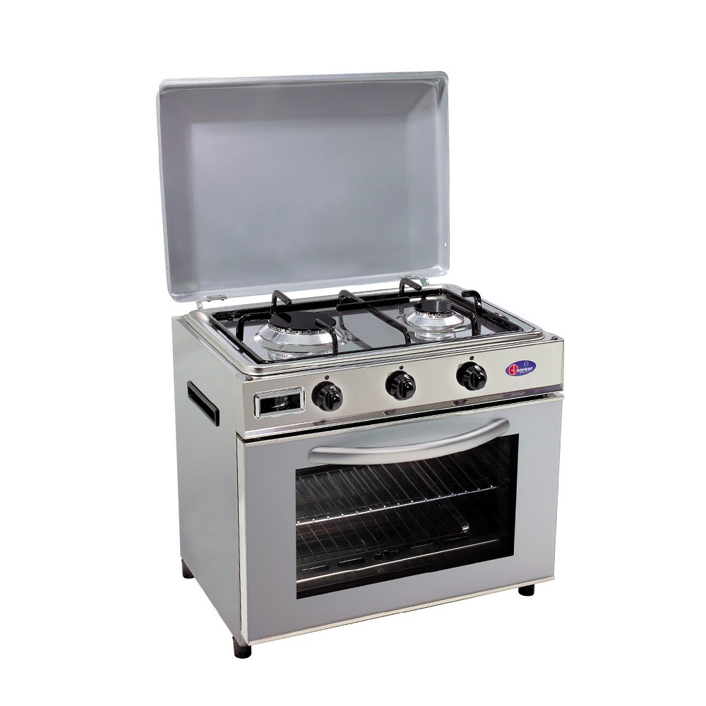 Cucina forno a gas GPL metano fornello 2 fuochi Baby Cucina CF Parker