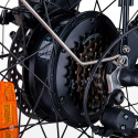 Bici bicicletta elettrica pieghevole Rks Tnt5 Shimano nero II scelta Sconti