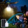 Lampada LED campeggio tenda portatile 50W con pannello solare e telecomando SunStars