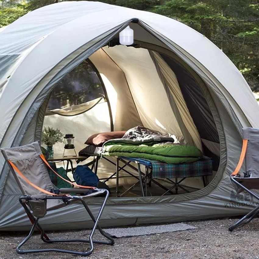 Lampe LED de Camping Tente Portable 50W avec Panneau Solaire et Télécommande SunStars