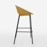 Sgabello alto design moderno per cucina bar ristorante h73cm Flaund 