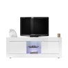 Mobile porta TV soggiorno moderno bianco lucido 2 ante Nolux Wh Basic Catalogo