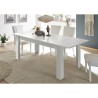 Tavolo allungabile moderno bianco lucido 90x137-185cm Lit Amalfi Catalogo