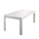 Tavolo allungabile moderno bianco lucido 90x137-185cm Lit Amalfi Offerta