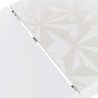 Tavolo sala da pranzo allungabile bianco lucido 90x137-185cm Most Prisma Saldi