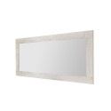 Specchiera soggiorno cornice specchio legno bianco 75x170cm Self Urbino Offerta