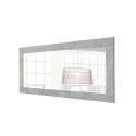 Specchiera da parete 75x170cm specchio con cornice grigio Alma Urbino Offerta
