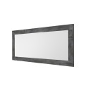 Specchiera da parete specchio moderno nero 75x170cm Moment Urbino Offerta