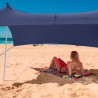 Tenda spiaggia mare gazebo portatile 2,3 x 2,3 m protezione UV antivento Formentera Offerta