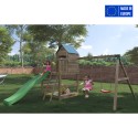 Parco giochi bambini giardino casetta scivolo altalene sabbiera Jarcas4 Vendita