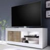 Mobile porta TV soggiorno living bianco lucido legno Diver BW Basic Sconti