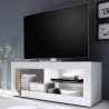 Mobile porta TV soggiorno living bianco lucido legno Diver BW Basic Scelta