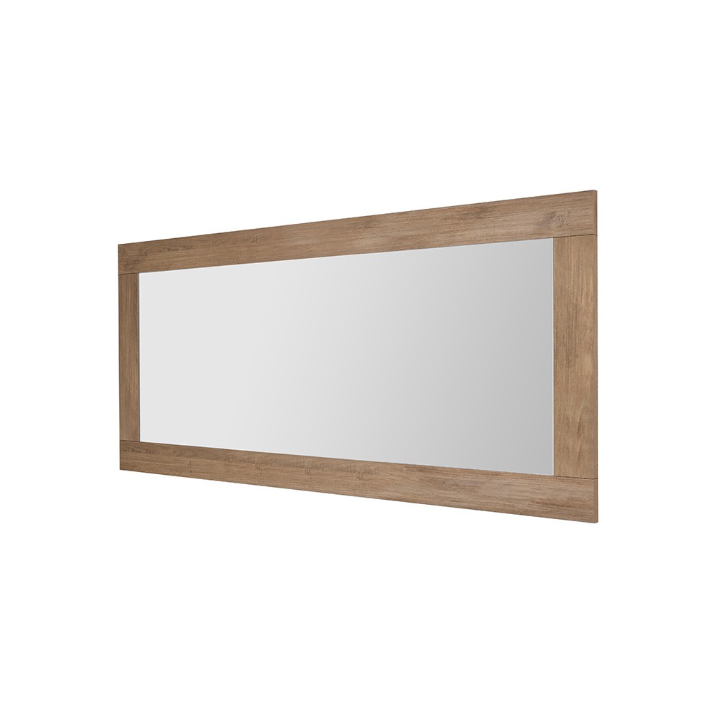 Specchio 75x170cm parete soggiorno con cornice in legno Amiral Jupiter