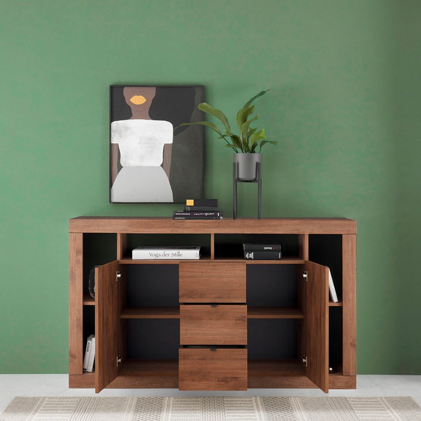 Il numero 1 del risparmio-CREDENZA ELEGANT CON 2 CASSETTI E