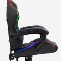 Poltrona sedia gaming ergonomica per bambini LED RGB The Horde junior 