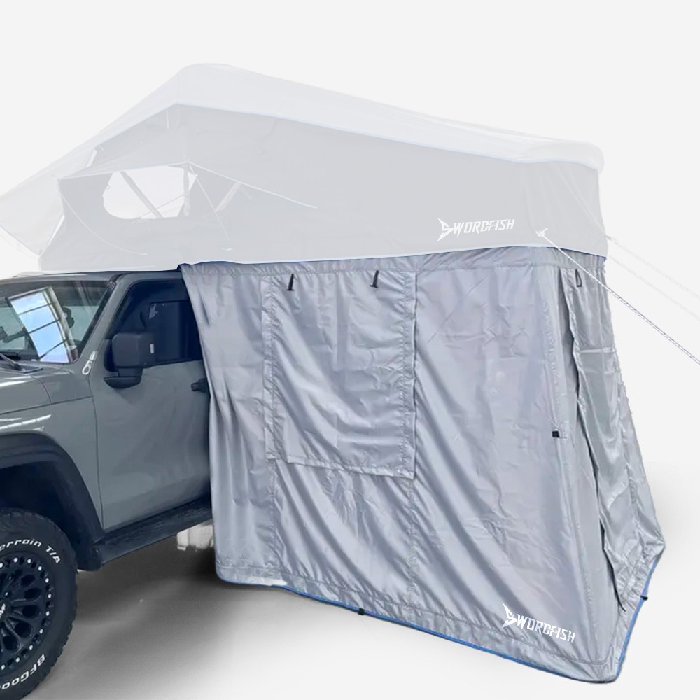 Cabina spogliatoio veranda estensione tenda da tetto auto campeggio Quietent L