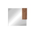 Specchiera bagno con luce LED e colonna sospesa 1 anta in legno Aralia Scelta