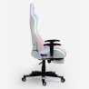 Poltrona gaming ufficio poggiapiedi LED RGB ergonomica Pixy Comfort Prezzo