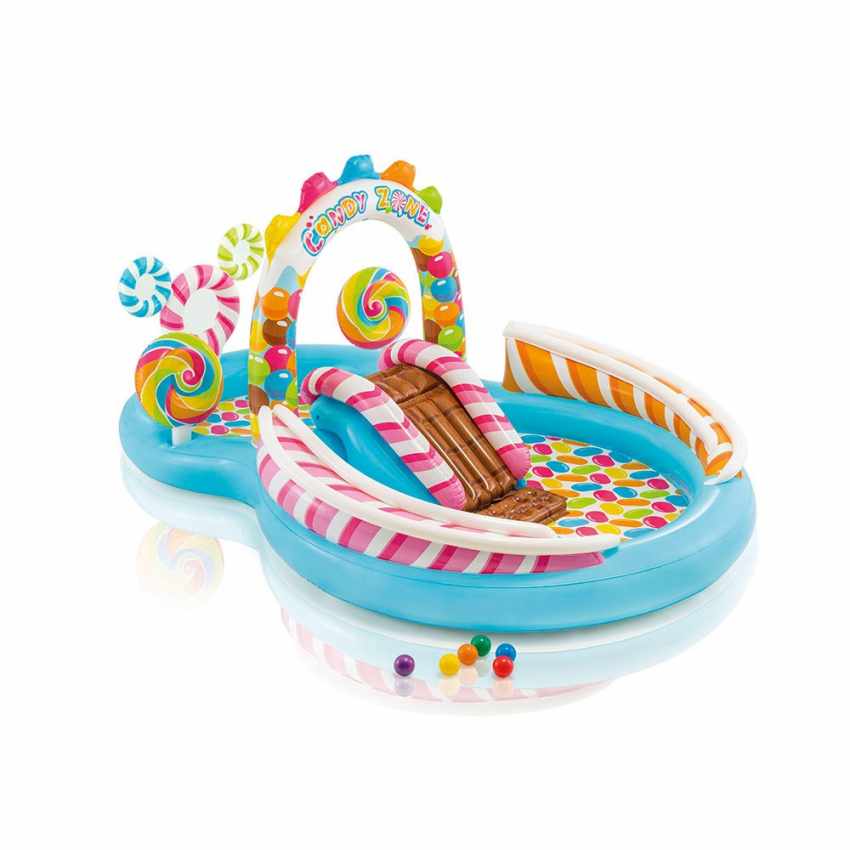 Piscine Gonflable Pour Enfants Candy Play Center Intex 57149