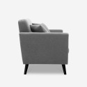 Divano soggiorno 3 posti moderno design nordico resistente 191cm Hayem Acquisto