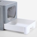 Lettiera gatto box toilette con cassetto facile da pulire Cataloop Offerta
