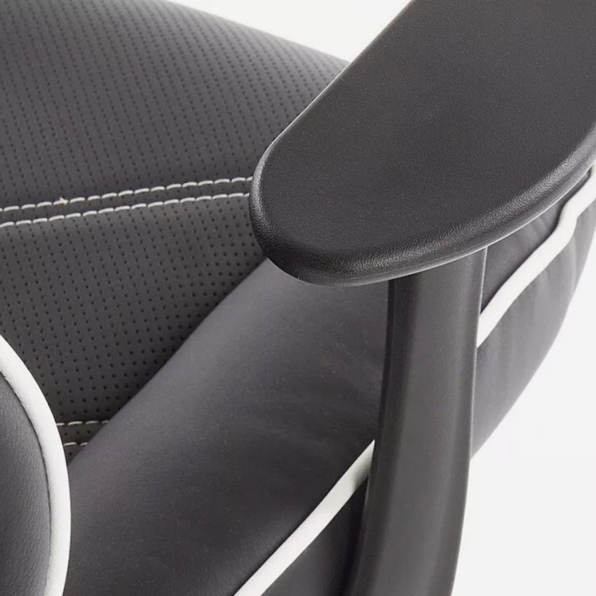 Estoril sedia poltrona ufficio gaming ergonomica racing cuscino lombare