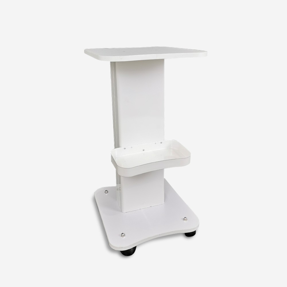 Carrello portaoggetti studio medico estetista bianco 4 ruote Pageboy